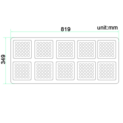 750w 600w Full Spectrum Led Grow Light Exclusive OSRAM/EPILEDS Epistar 45Mil 3W LED Chip