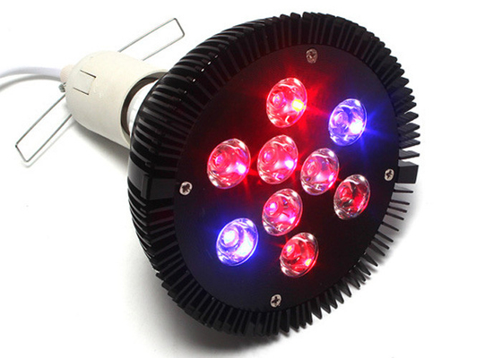 9w 9pcs High Power 3w Indoor Grow Lights Bulbs For Hydroponic Plants Weed Cannabis High PPFD