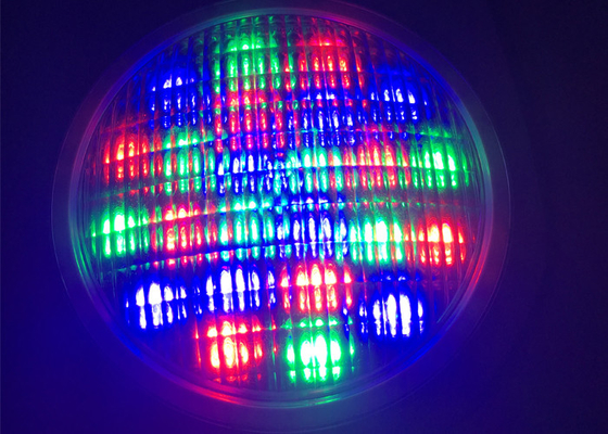 Cool White 54w IP68 Par 56 Underwater Led Lights Stainless Steel For Swimming Pool