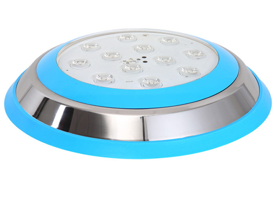 Plastic Remote Control Led Pool Light , 12w AC DC 12V 24V RGB Swimming Pool Lights