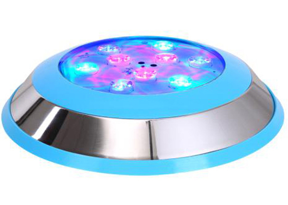 12VAC Underwater Led Lights Wall Mounted IP68 SPA Stainless Steel 9W Multicolor