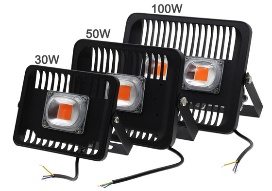 30W 50W 100W 220V Waterproof Led Flood Light Grow , Commercial High Power Grow Lights